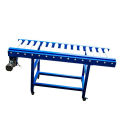 Flexible stainless steel convey machine roller rotary drive box packaging conveyor